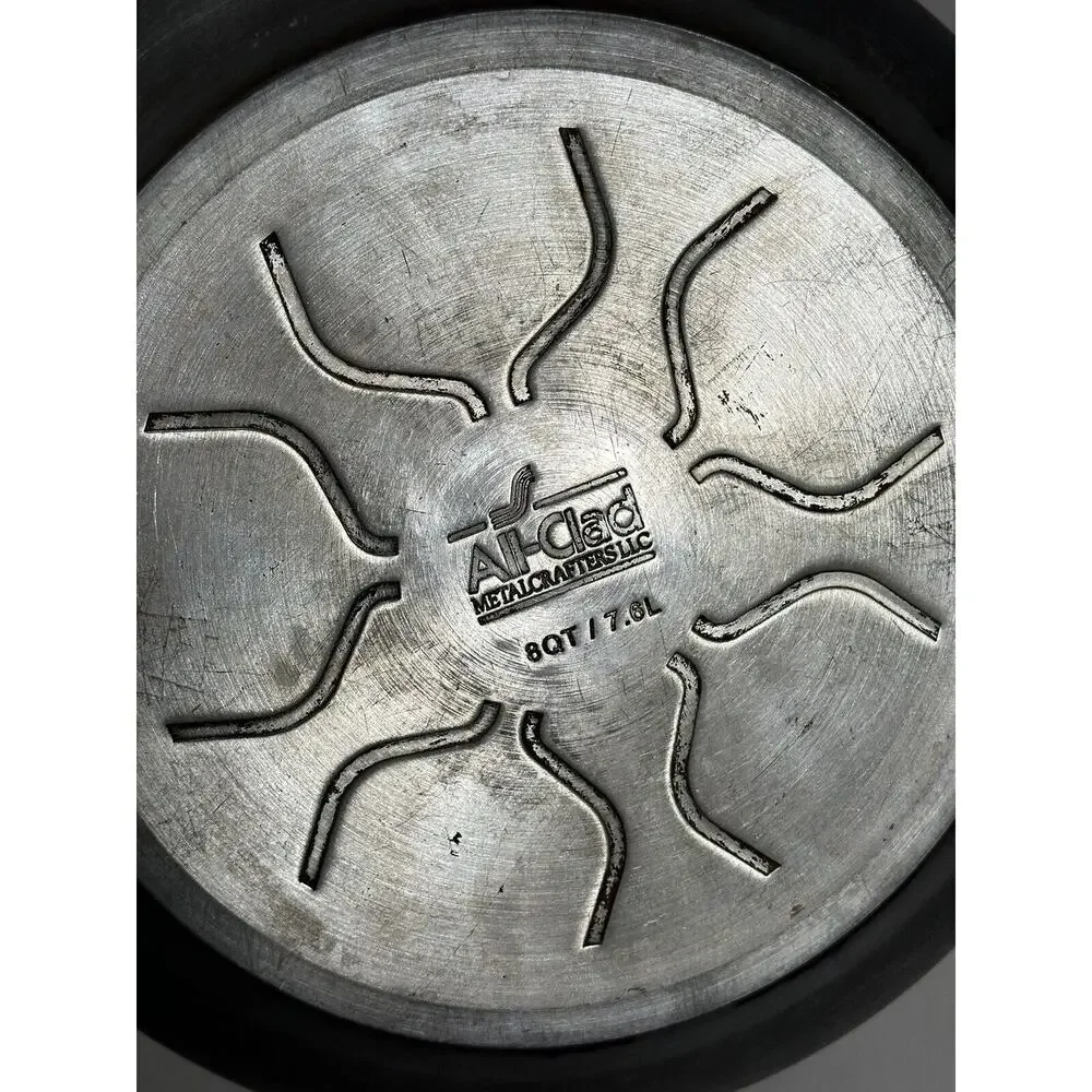 All-Clad HA1 Hard Anodized Nonstick Stockpot | 8 Qt. - 7.6‎ L Soup Pot No Lid